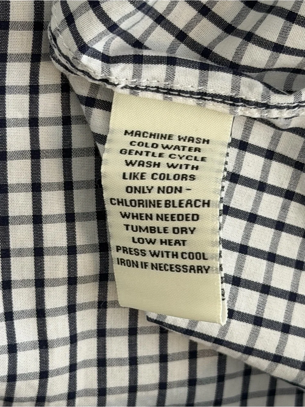 Polo Jeans Co Ralph Lauren Men’s XL Blue White Check Short Sleeve Button Down Sh
